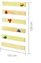 Vorschaubild Akubi Kinderspielturm Ritterburg Löwenherz inkl. Wellenrutsche, Kletterwand, Anbauplattform und Doppelschaukel