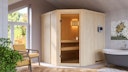 Vorschaubild Karibu Woodfeeling Sauna Bodo - 68 mm Aktionssauna